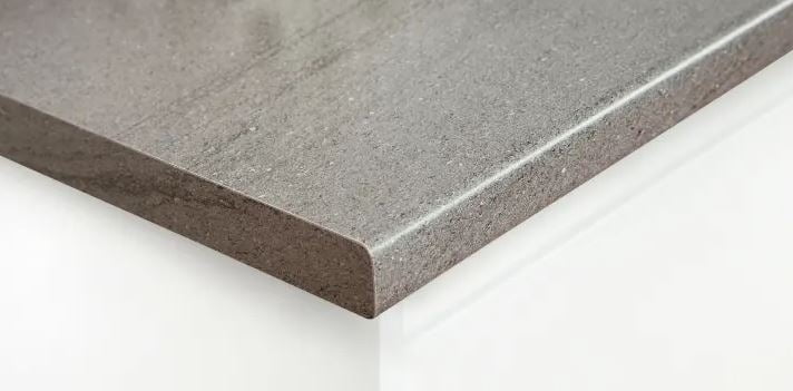 6mm Edge Kitchen Top Ipanema Grey Stone Laminate Worktop 4.1M x 600 x 38mm 