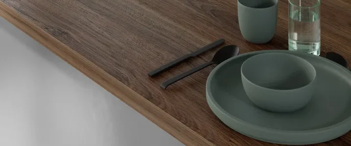 Dark Oak Laminate Worktops Abs Square Edge Laminate Worktops Sheffield Kitchen Supplies