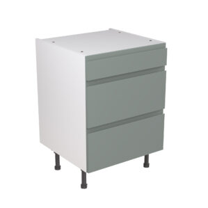J-Pull-600-3-Drawer-Base-Cabinet-Sage-Green